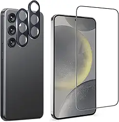 Kit Película 5D Ceramica Nano Compatível com Galaxy S24 + Película de Lente Câmera (Galaxy S24 Plus)