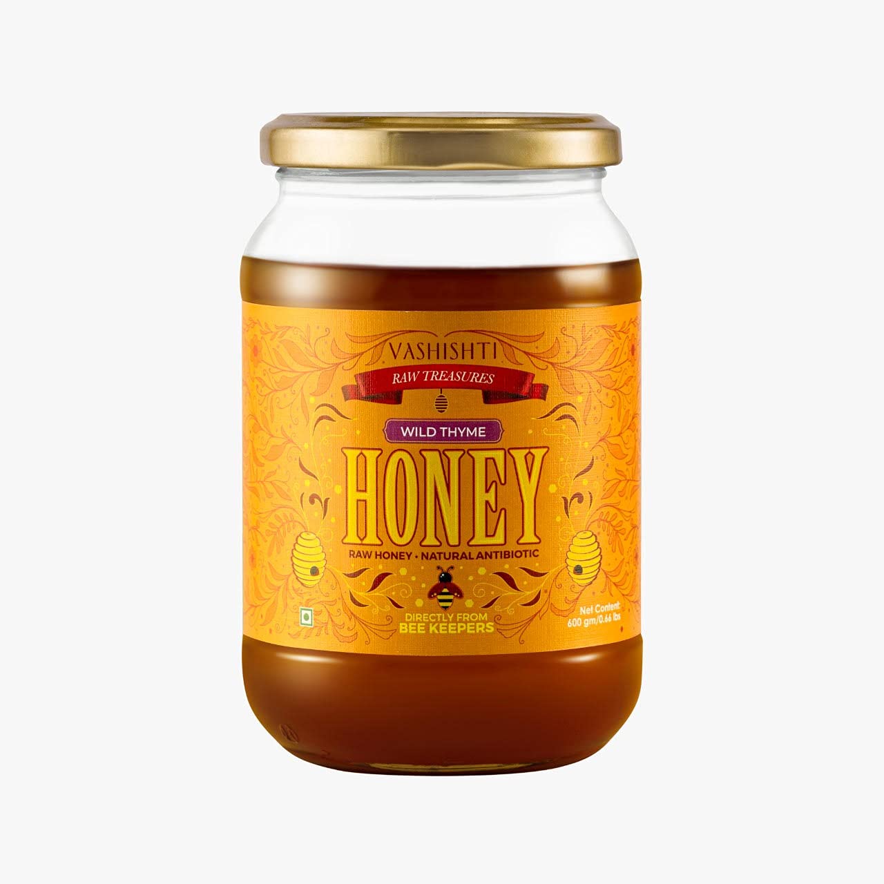 Vashishti Wild Thyme Honey- 600gms