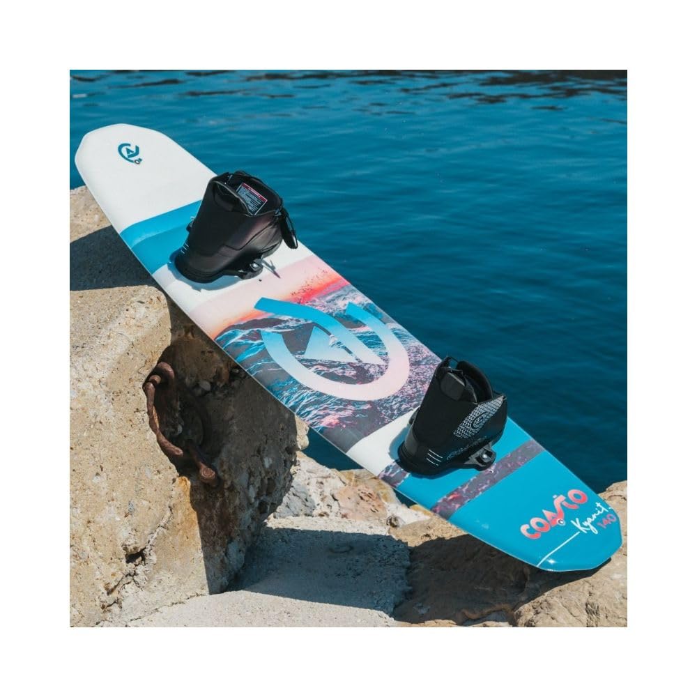 Brunelli Coast KYANIT 140 Planche de wakeboard Flex avec fixation 39-46