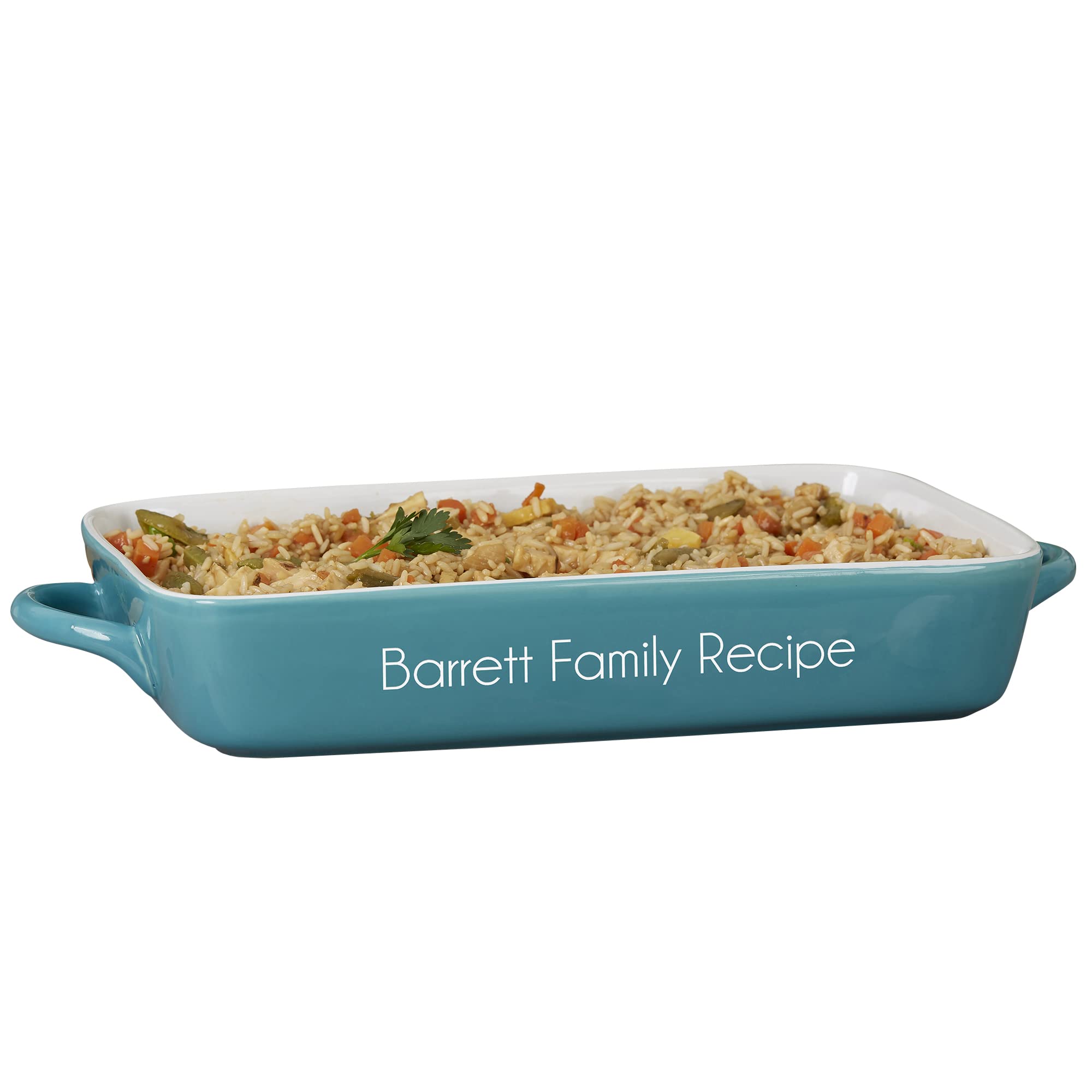 Amazon.com: Personalization Universe Classic Ceramic Baking Dish ...