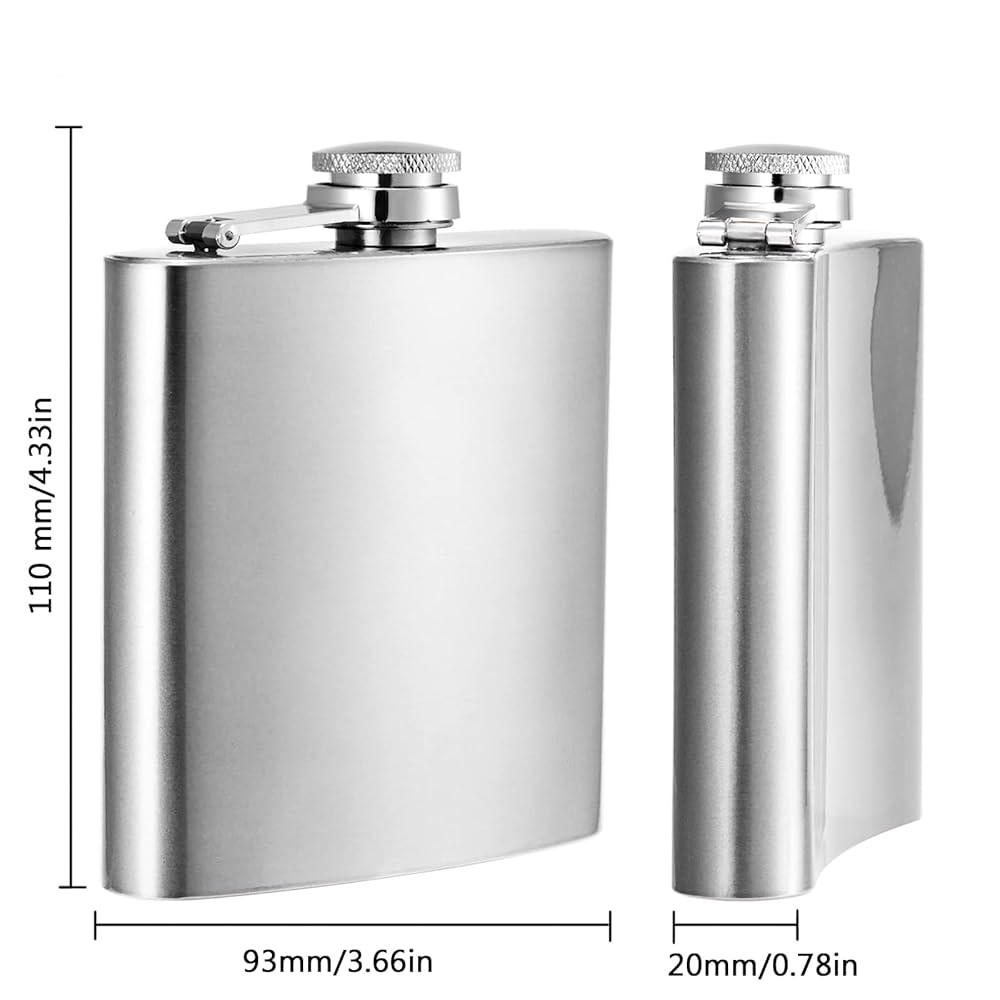 Hillside-Kit Hip Flask Pocket Alcohol Dranking Flask 6 OZ