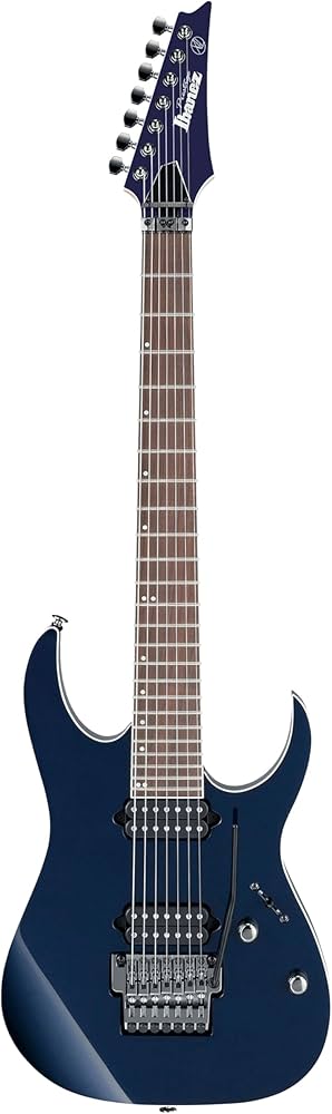 Amazon.com: Ibanez Prestige RG2027XL 7-String - Dark Tide Blue