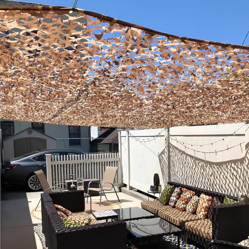 Filet de camouflage pour affût de chasse 8x8m résistant pour dissimulation - 7