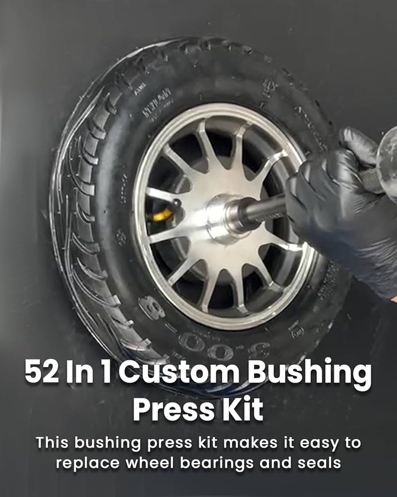 SIXIWANZI 52PCS Bushing Press Kit, Heavy Duty Bushing