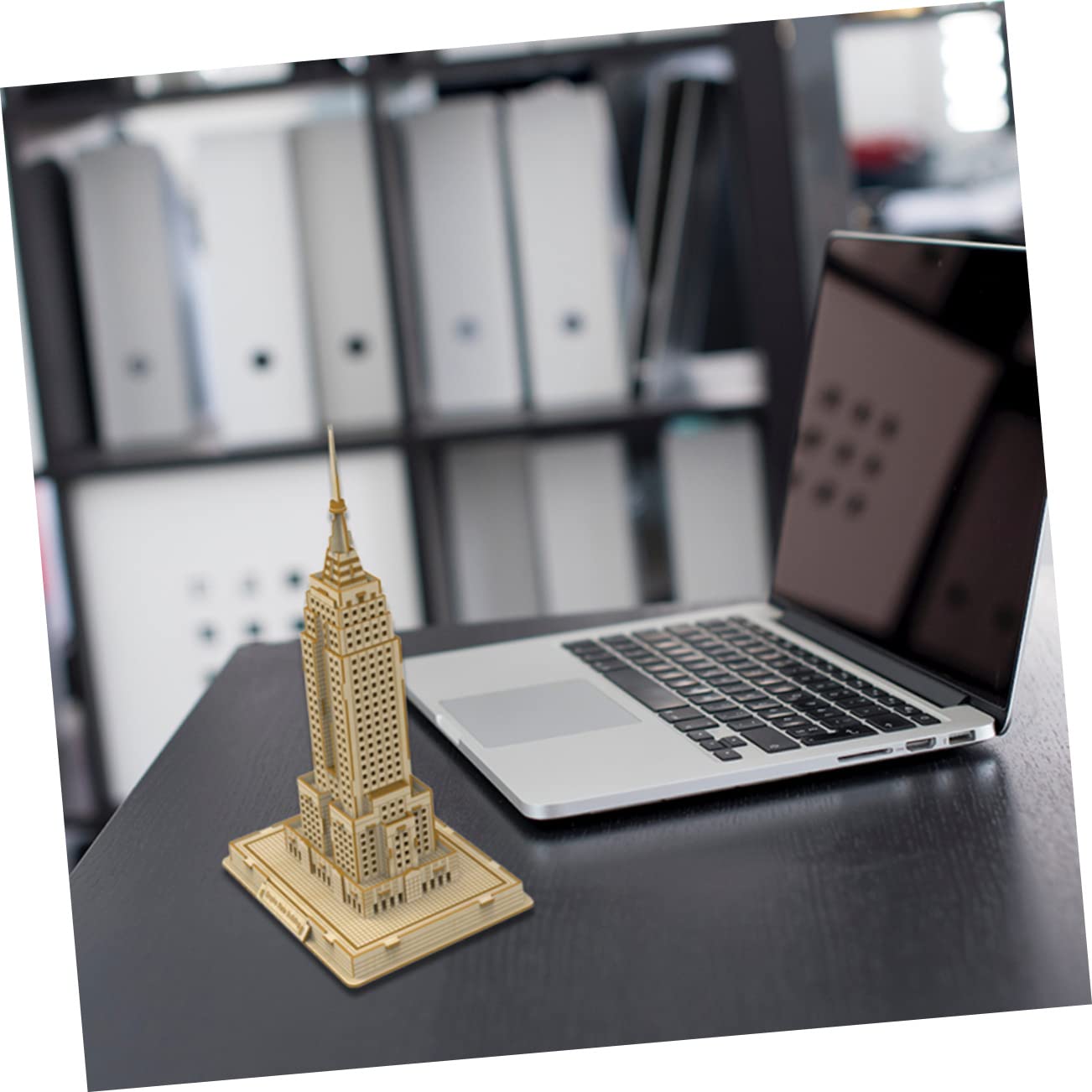 BESTonZON Puzzle 3D en Bois Soi-même pour Garçon Et Filles Et Adolescents, Modèle Bâtiment Célèbre De New York, Éducatif Et Décoratif, Jeu Créatif Et Manuel, Présent Pédagogique