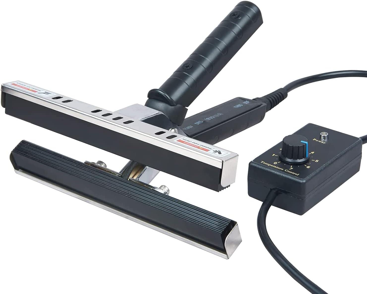 RENJJPBO 350W Hand Held Heat Crimp Sealer Portable Heat Sealer Sealing Machine 15mm Seal Width, 0-300? Temperature