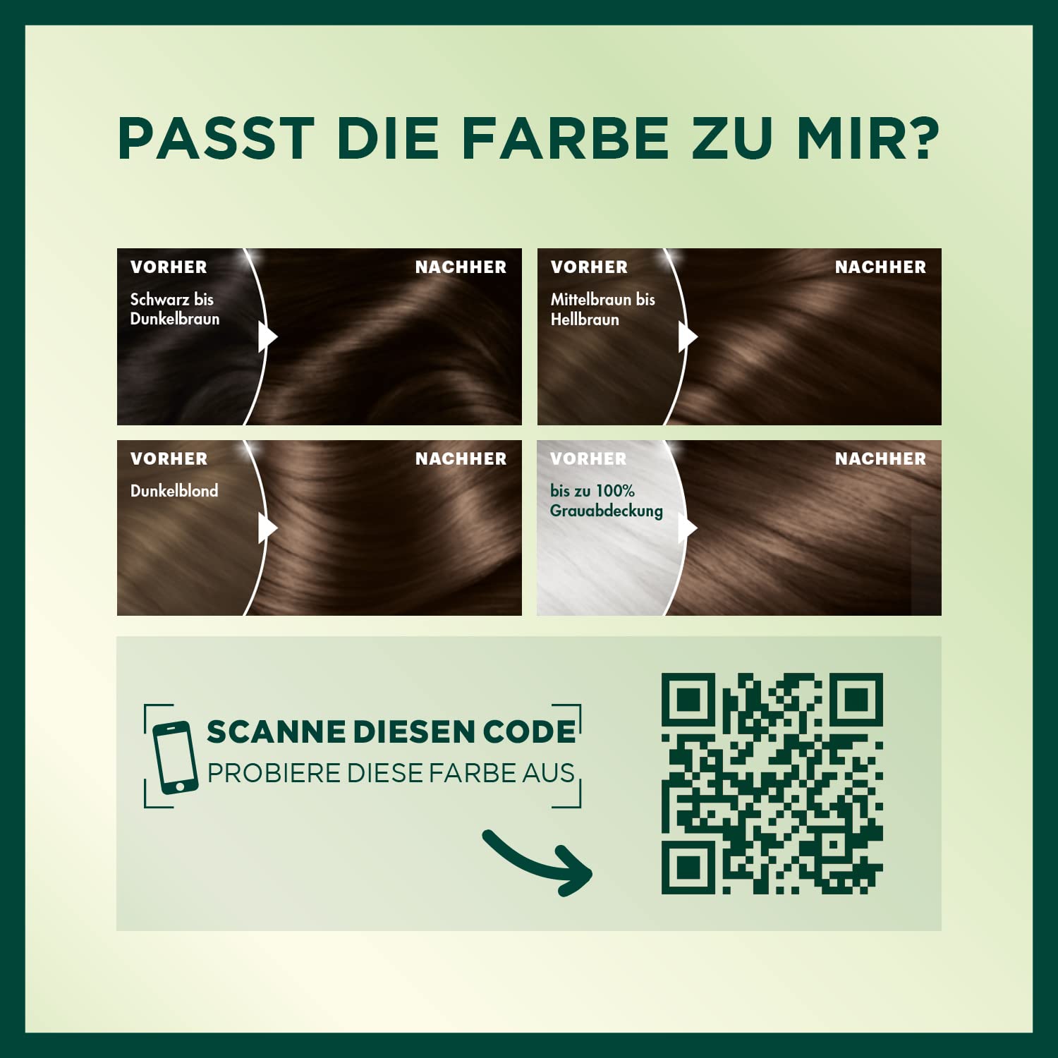 Garnier Nutrisse Creme Coloration Farba do Włosów, 4 Czekolada, 3 Sztuki