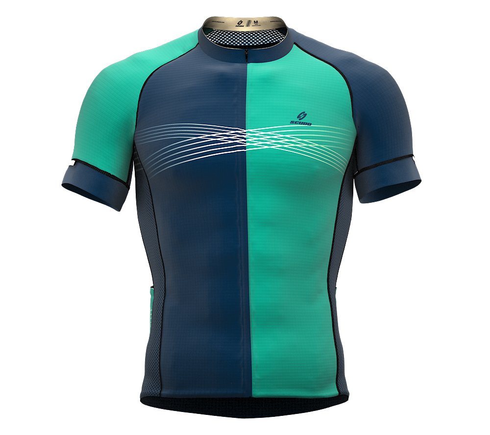 Inspired Green Cycling PRO Jersey Short Sleeve for Men - Size Large