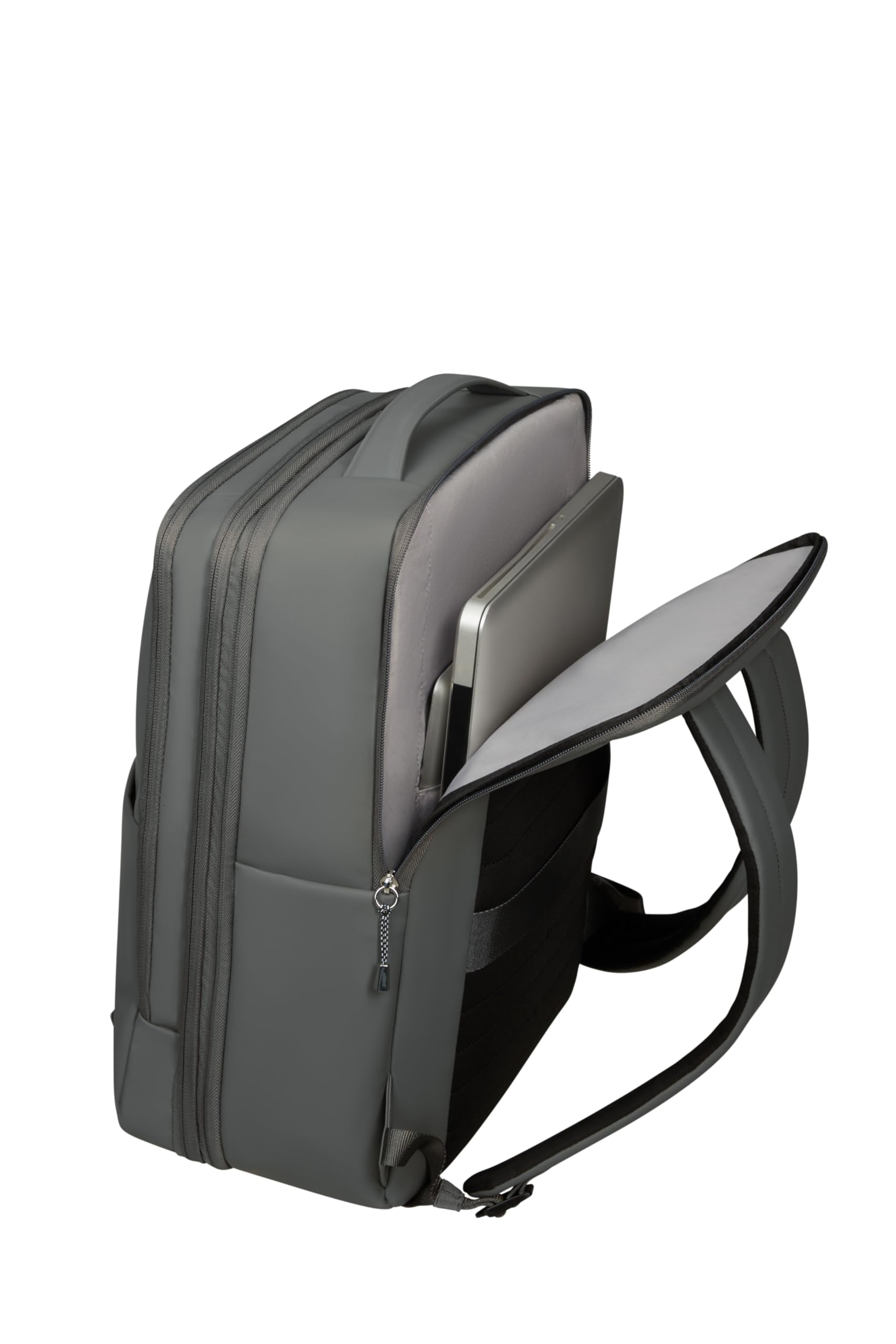 Samsonite Wander Last - EasyJet Kabinentasche (44 x 30 x 16.5/21.5 cm - 26/29 L - 1.30 kg) - Untersitz Handgepäck, Flugzeug Rucksack M, Underseat - Grün (Gunmetal Green)