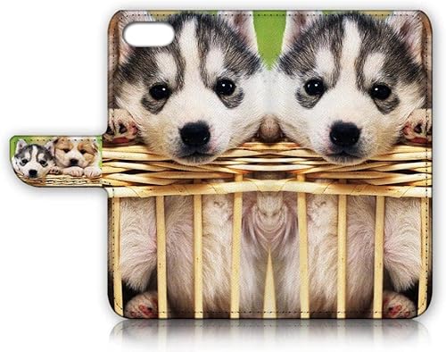 Miniatura 2 de AJOURTEK AD005 - Funda para iPhone 8 Plus, iPhone 7 Plus, iPhone 6 Plus, diseño artístico, estilo billetera con tapa, protección de cuerpo completo