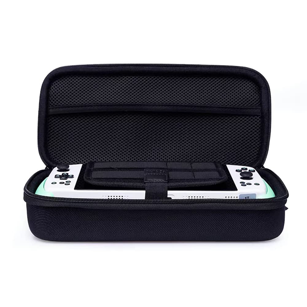 Voikoli Protective Eva Hard Shell Case Compatible with AYA NEO Next/AYA NEO Next Pro 2022,Shockproof,Stylish and Durable (Black)