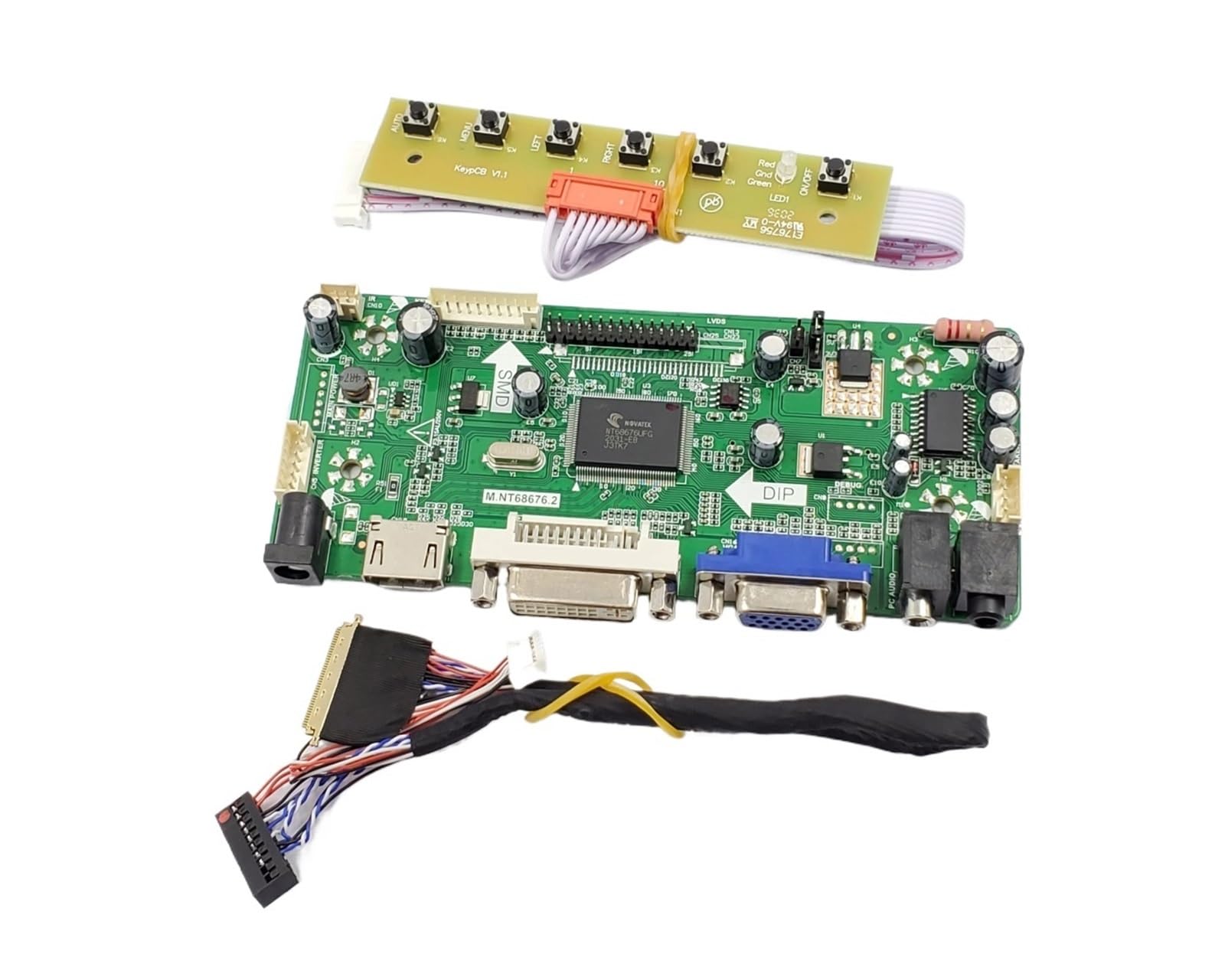Kit Scheda Unità LCD LTN141AT15 Kit Driver EDP LVDS Da 14,1 Pollici 1280 * 800 40 Pin | Scheda madre di controllo dello schermo HDMI DVI VGA