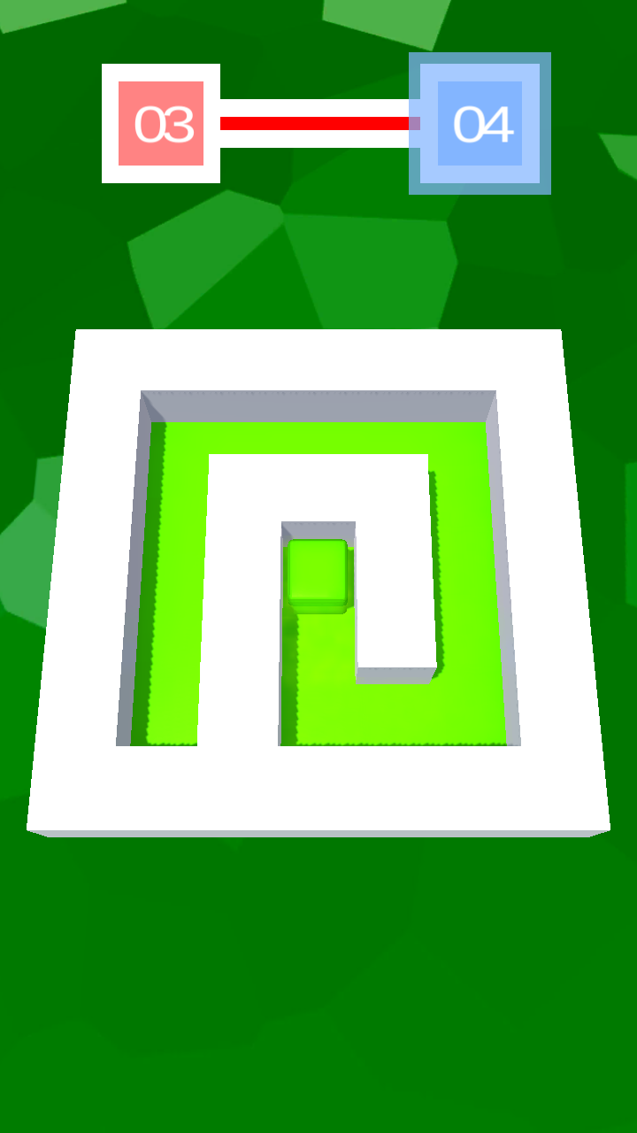 Stuck Box Roller Box & Paint Amazed Puzzle Blast