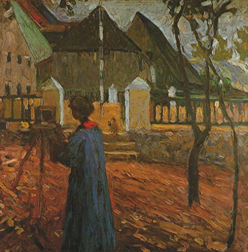 Lienzo enmarcado Wassily Kandinsky obra Gabriele Munter acabado mate premium 2