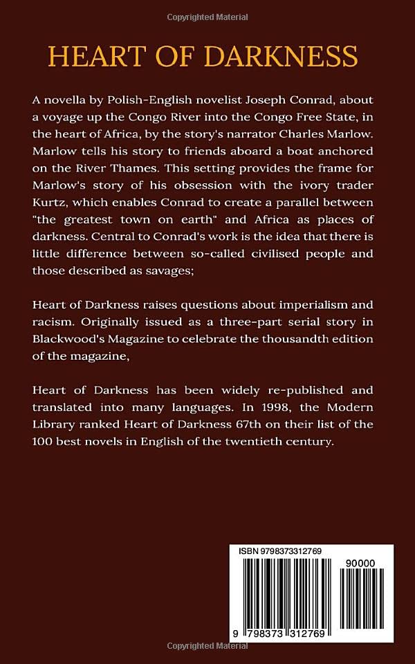 Miniatura 2 de Heart Of Darkness The Original 1899 Edition (A Joseph Conrad Classics)