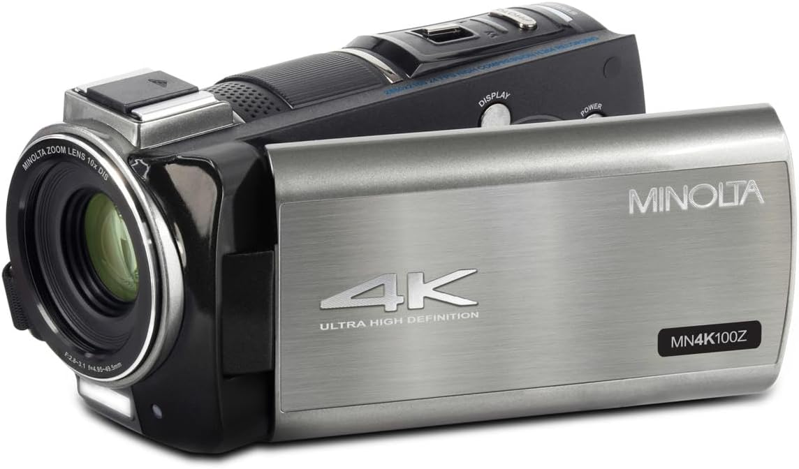 Minolta MN4K100Z 4K Camcorder with 10x Optical Zoom Togo Ubuy