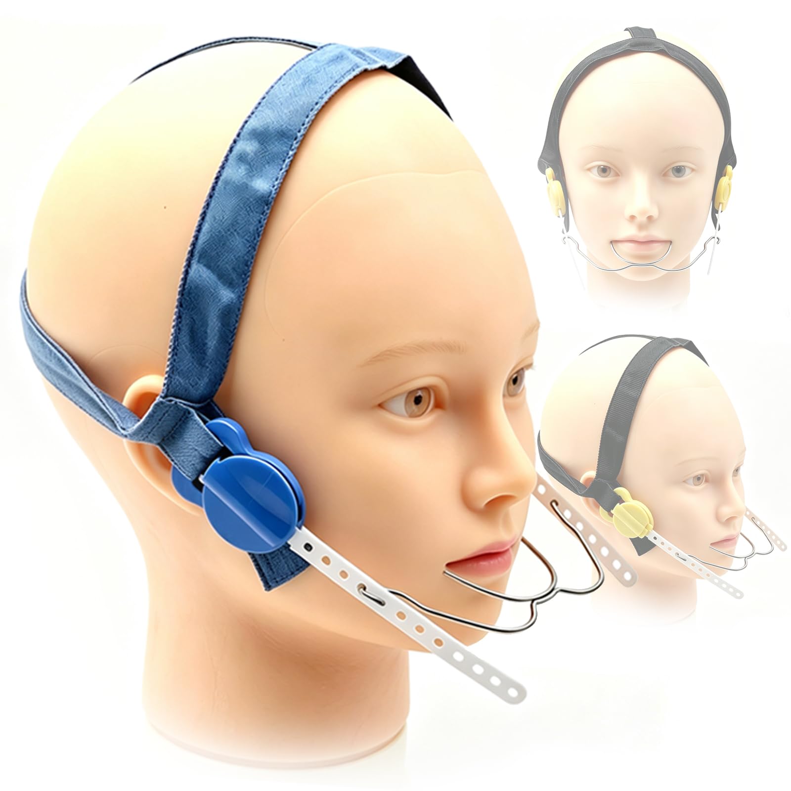 Appareil Orthodontique Extra-oral Avec Activateur Pour Adolescents Et Adultes, Casque Extra-oral Avec Activateur Intra-oral, Limite La Croissance Maxillaire Et Contrôle La Verticalité Des Dents