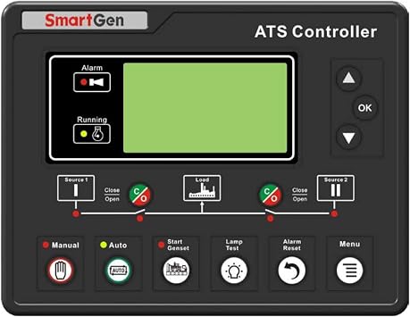 HAT700B ATS Controller, Silicone Panel, Suitable for SGQ ATS, Current Detection, AC Power-Supply