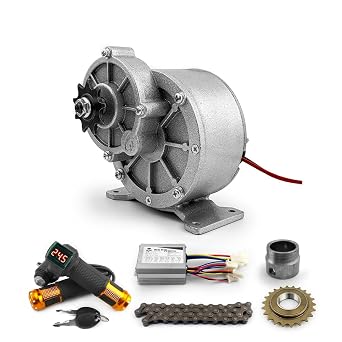 L-faster Tricycle Motor for Adults, Cargo 3 Wheel Bicycle, Brushed Gear, 450W, 24 in 24V 31mm Adapter