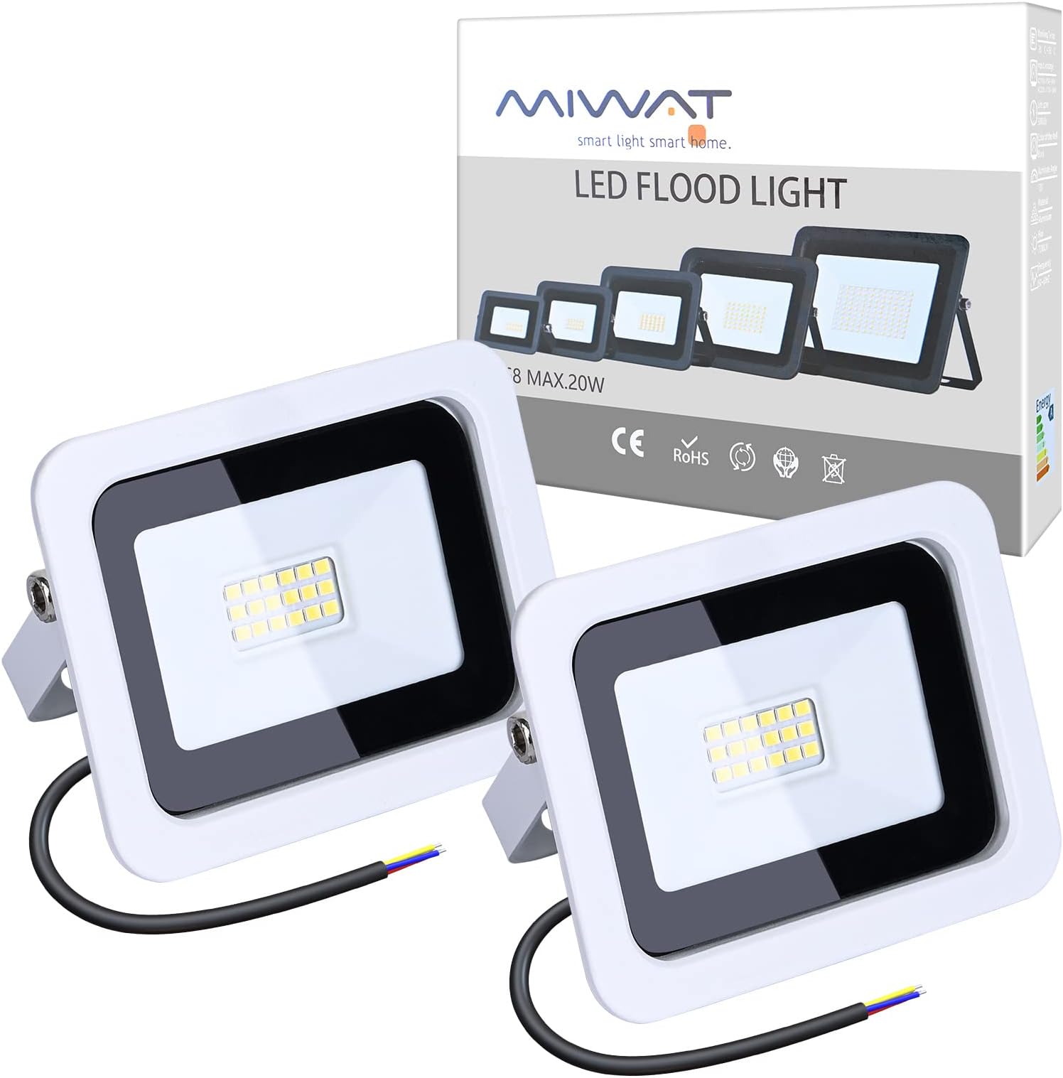 2 Faretti Da Esterno DUK IP65 - Orientabile, Con Spina, Grigio, Per Giardino E Percorsi - Foto 7