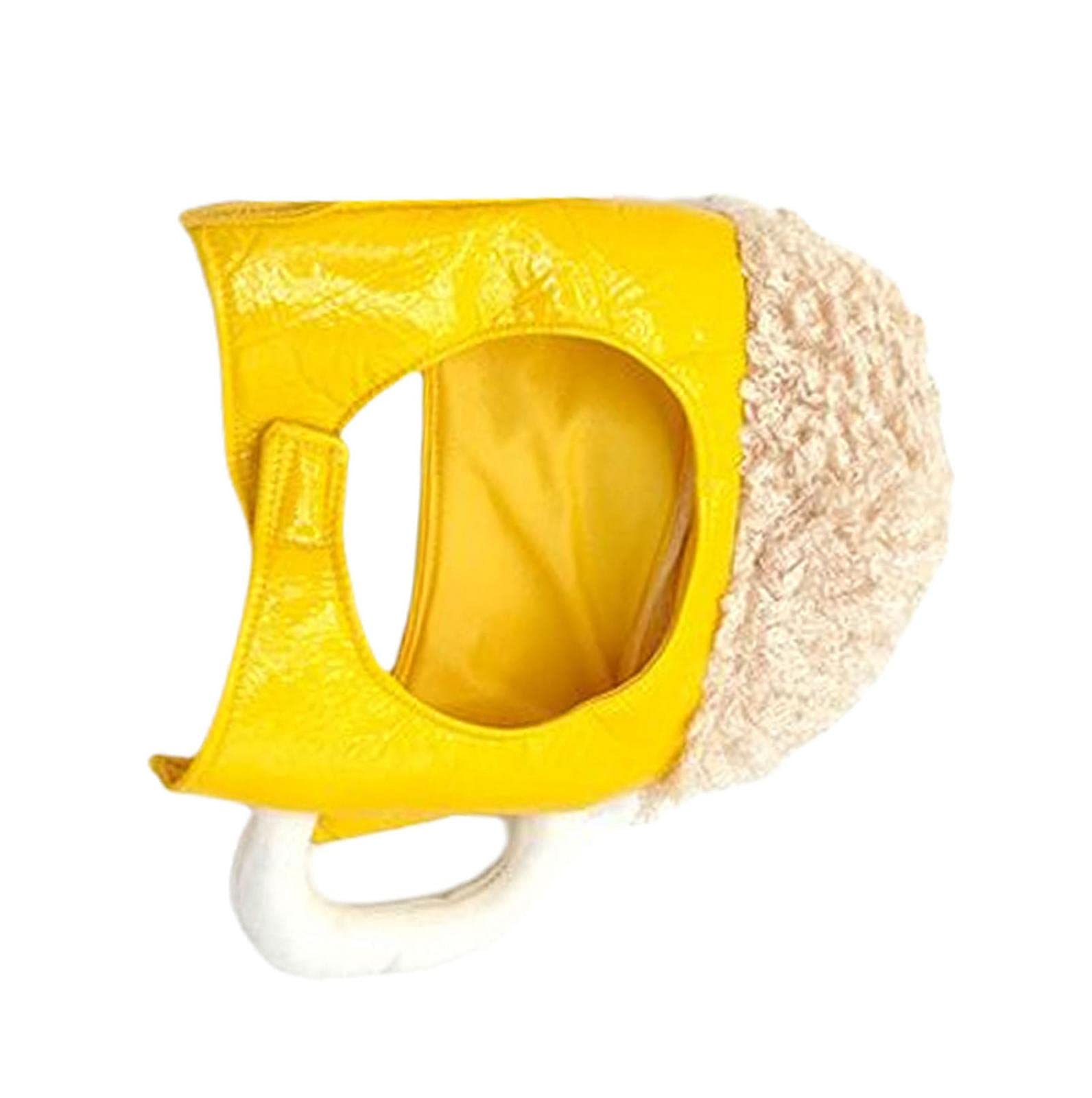 NICERAM Sombrero para Mascotas | Disfraces Divertidos para Perros con Cerveza | Bonito Disfraz Gato cálido para Gatos y Perros, Sombrero Ajustable Suave para Mascotas pequeñas