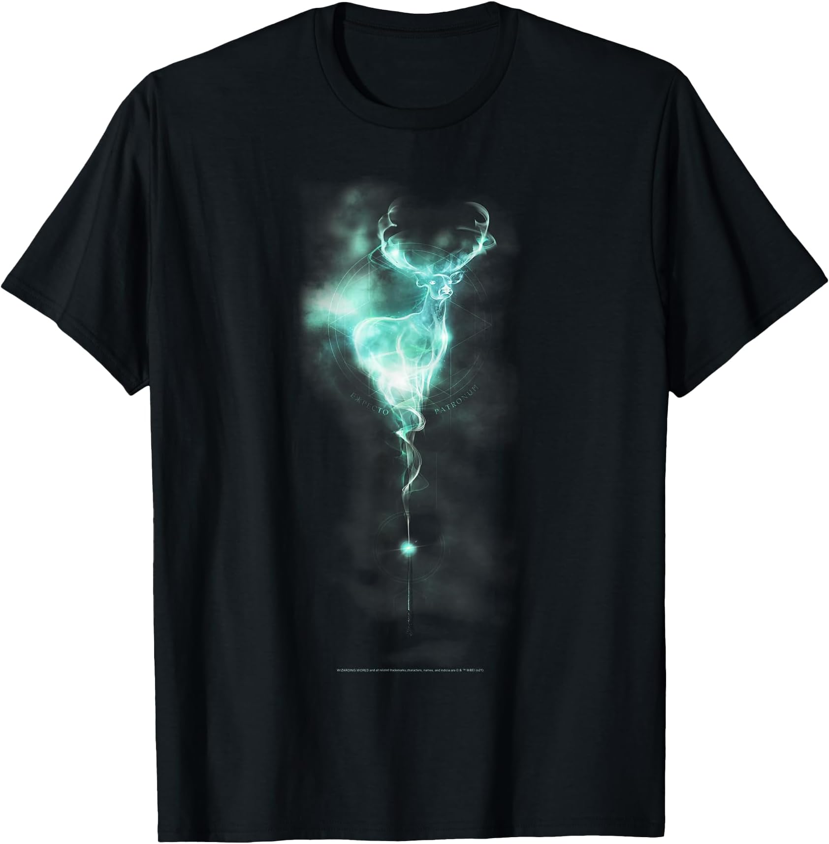Harry Potter Stag Patronus Mist T-Shirt