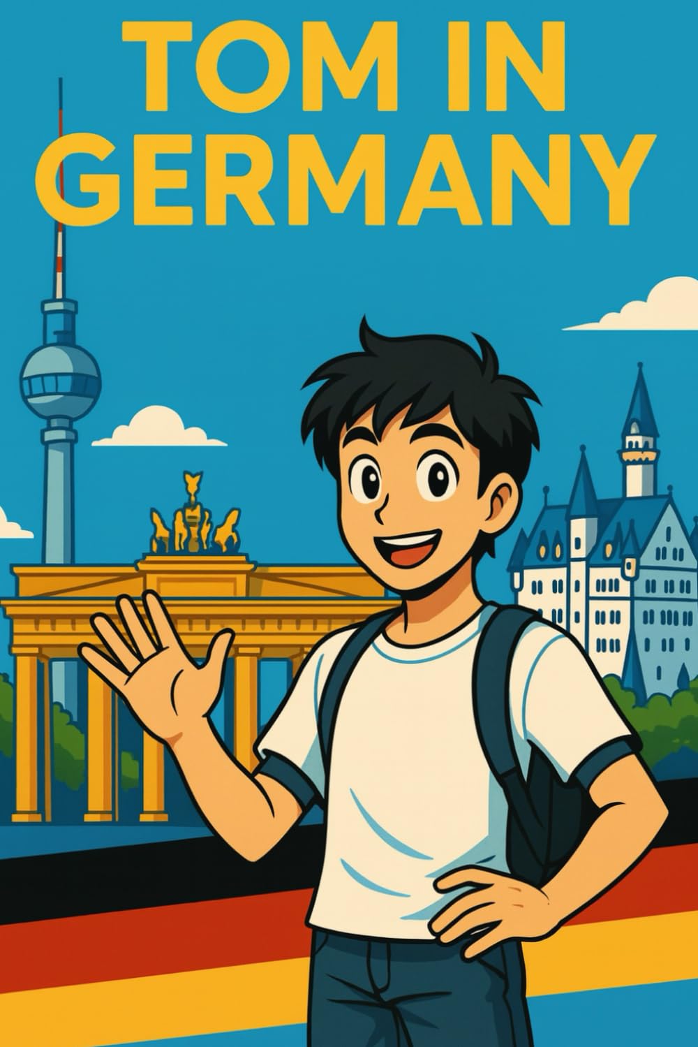 Tom in Germany: A manga in German – Learn to speak and understand everyday German