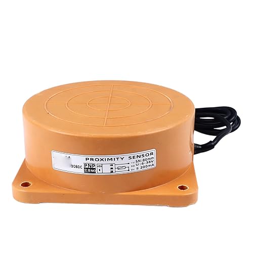 Inductive Proximity Switches PNP DC 3 Wire Normally Open Metal Approach Sensor Inductive Proximity Switch DC6 to 36V for Machine Tools Textiles