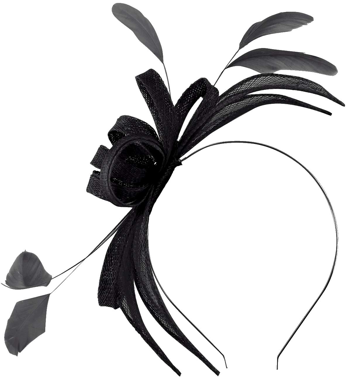 Failsworth Women's Navy Millinery Aliceband Sinamay Fascinator In Size: One Size