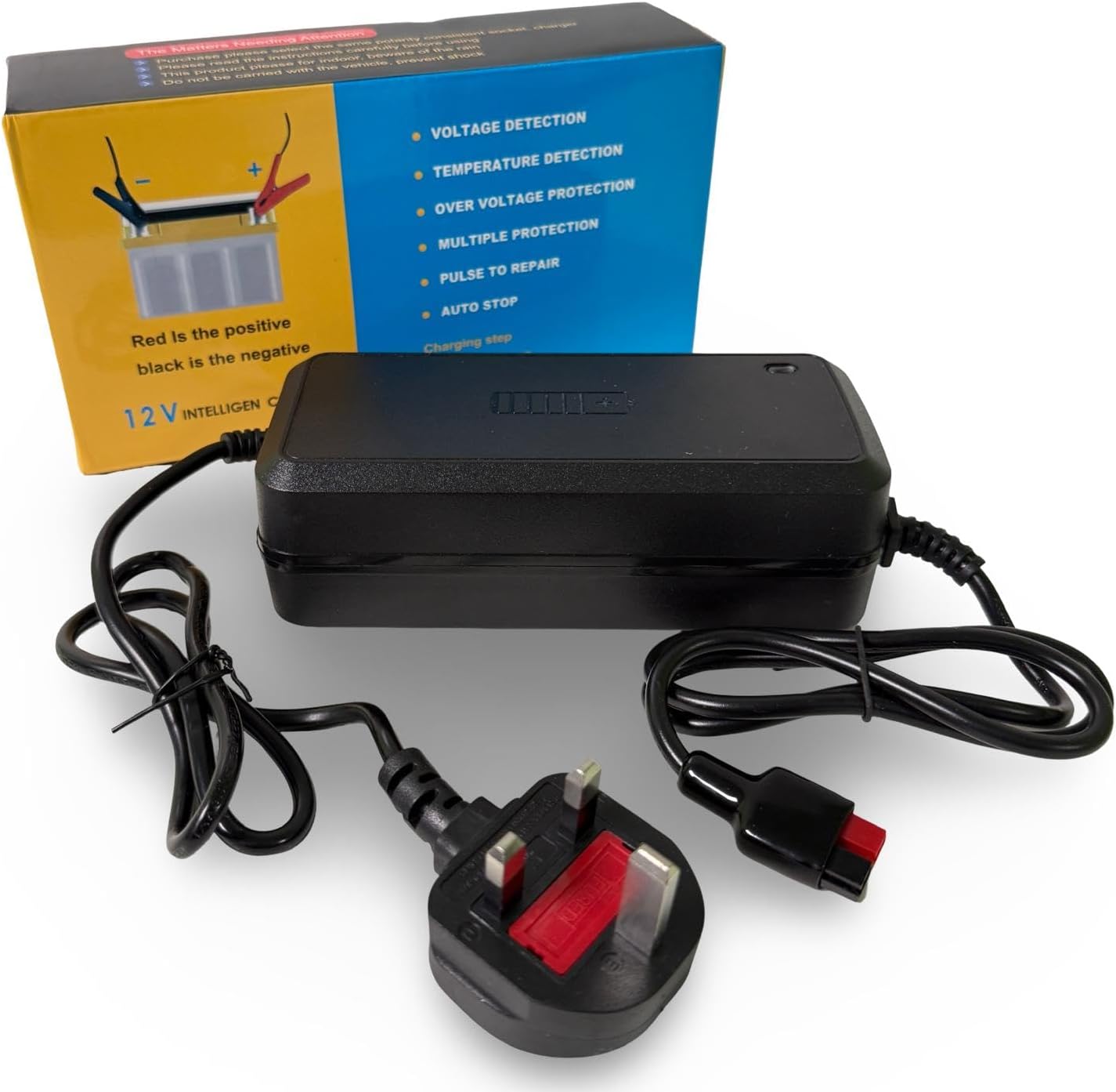 12V 4A Torberry Fitting Golf Battery Charger -Lead Acid Battery Only