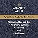 Granite Gold Quartz Clean & Shine Streak-Free Cleaner Deeps Cleans and Polishes All Quartz Surfaces Including Silestone, LG, and More, 24 Fl Oz (Pack of 1)