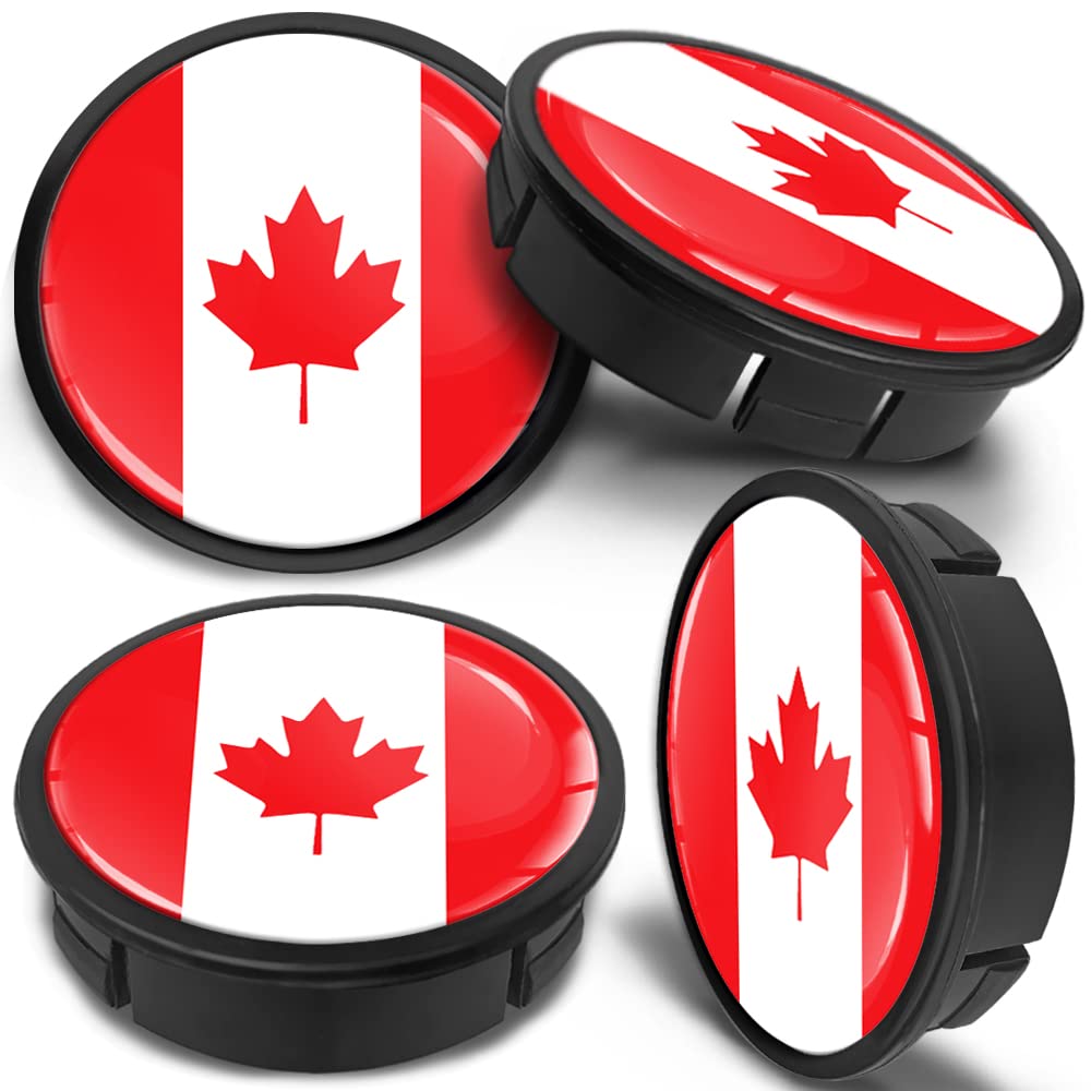 60mm Wheel Centre Caps Set of 4 – Black ABS Plastic Alloy Wheel Hub Caps Replacement – Push Fit Car Wheel Centre Caps – Multiple Designs (CX 0) — view 11