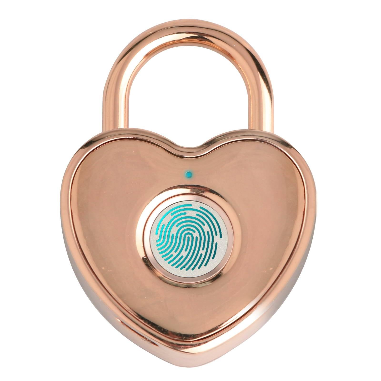 Candado de huellas dactilares, cerradura recargable por USB inteligente para taquillas de gimnasio, mochilas, maletas, diseño pequeño y compacto