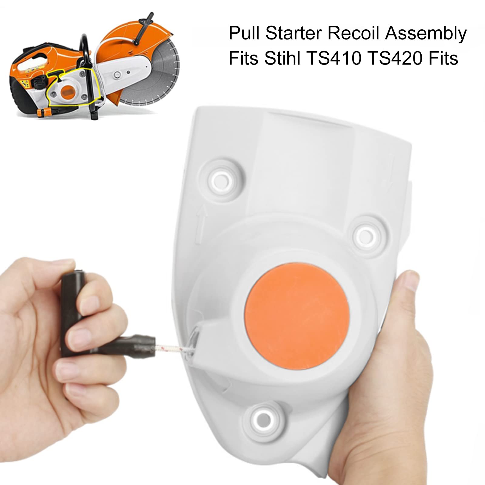 TWSOUL Recoil Starter Pull Start for STIHL TS410 TS420 TS480i TS510i Lawn Mower Starter Saw Lawn Mower Puller with Pull Cord - Image 4