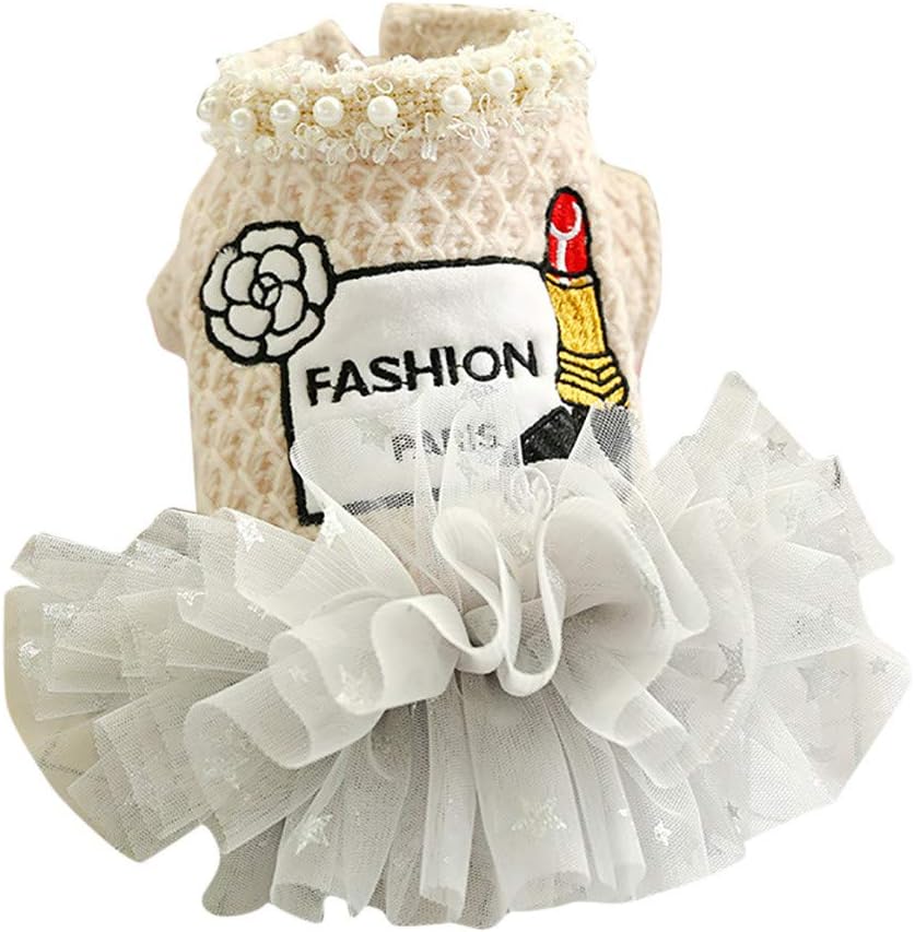 犬服 賜物 犬 洋服 かわいい ワンピース つなぎ 秋冬 暖い ダックス もこもこ 防寒 スカート ふわふわ ハーネス フレプル 犬の服 ドレス コットン フリース ピンク クリスマス 大型犬