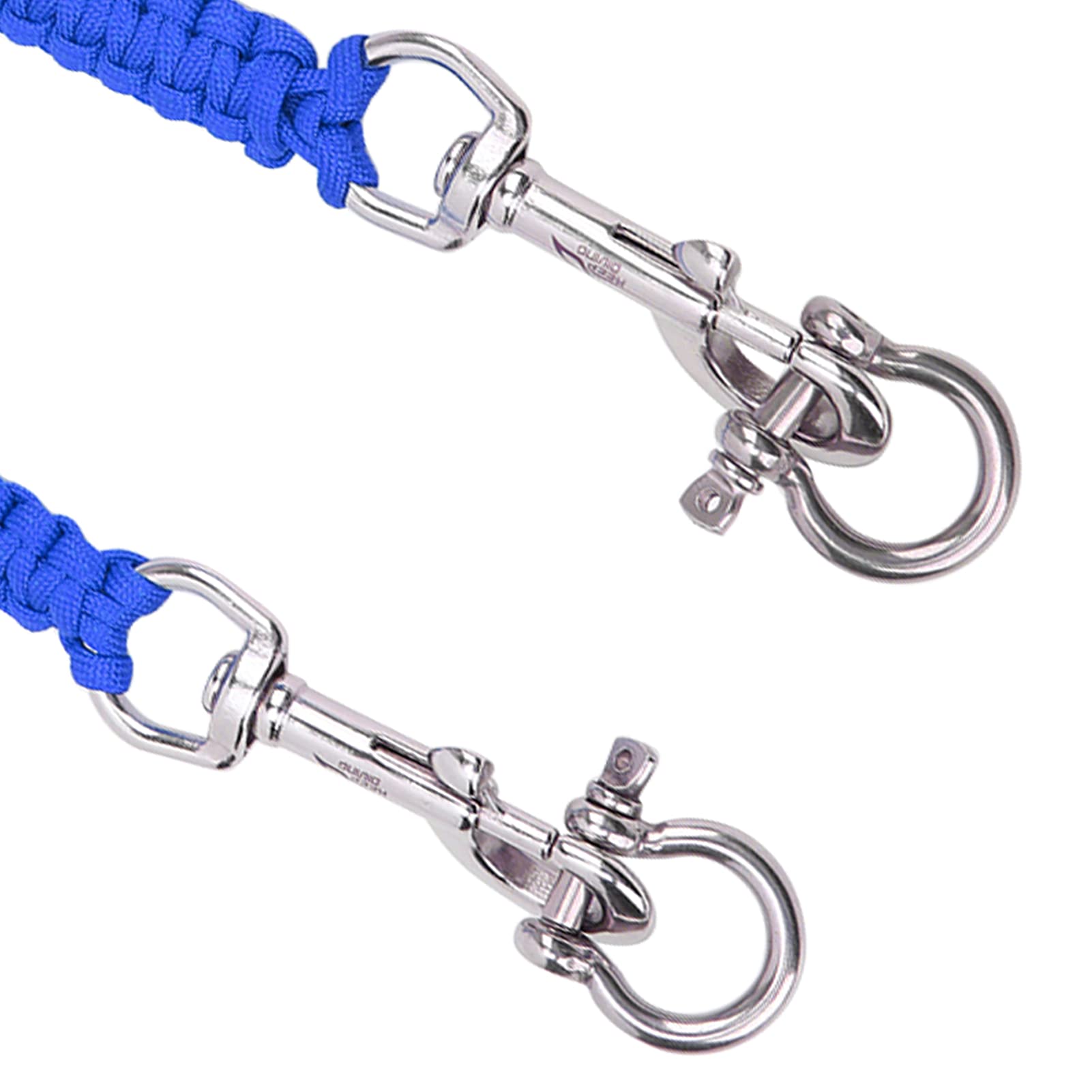 Einziehbares Kamera-Lanyard, Korrosions- und Rostbeständigkeit, 360° Flexible Drehung für Tauchbegeisterte, Material Edelstahl, 54 Cm