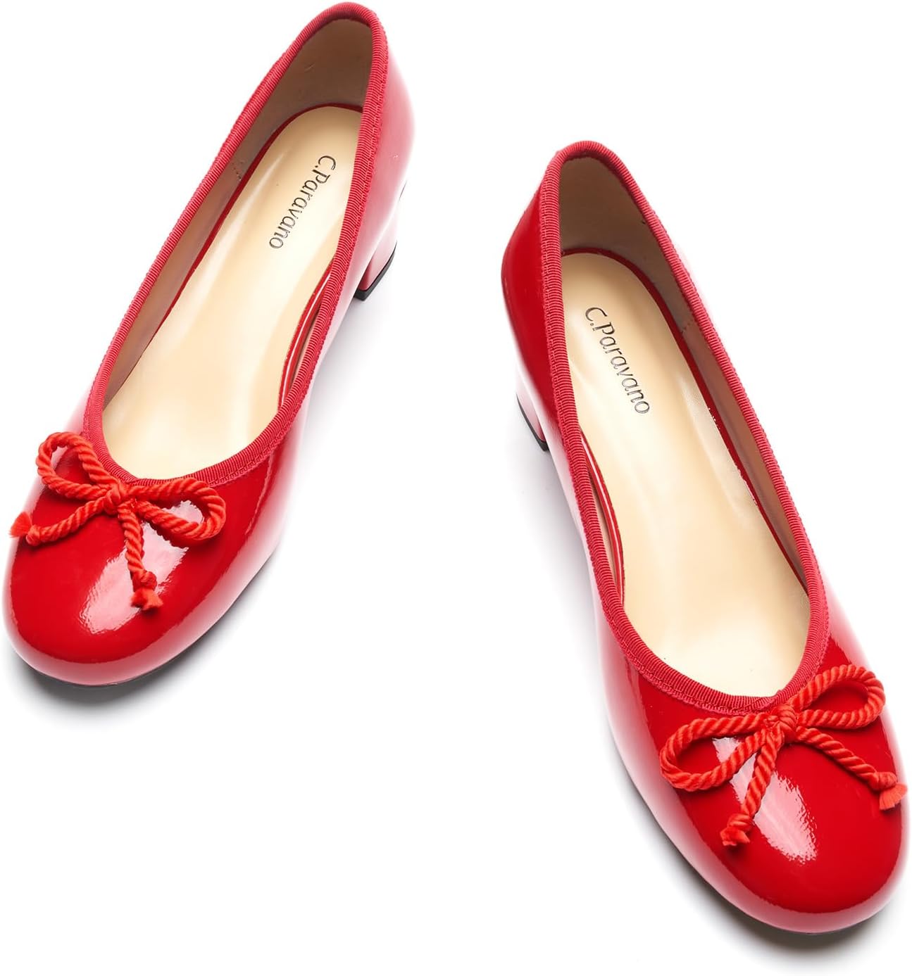 C.Paravano Block Heels | Pumps Shoes Women | Women's Pumps | Chunky Heels for Women