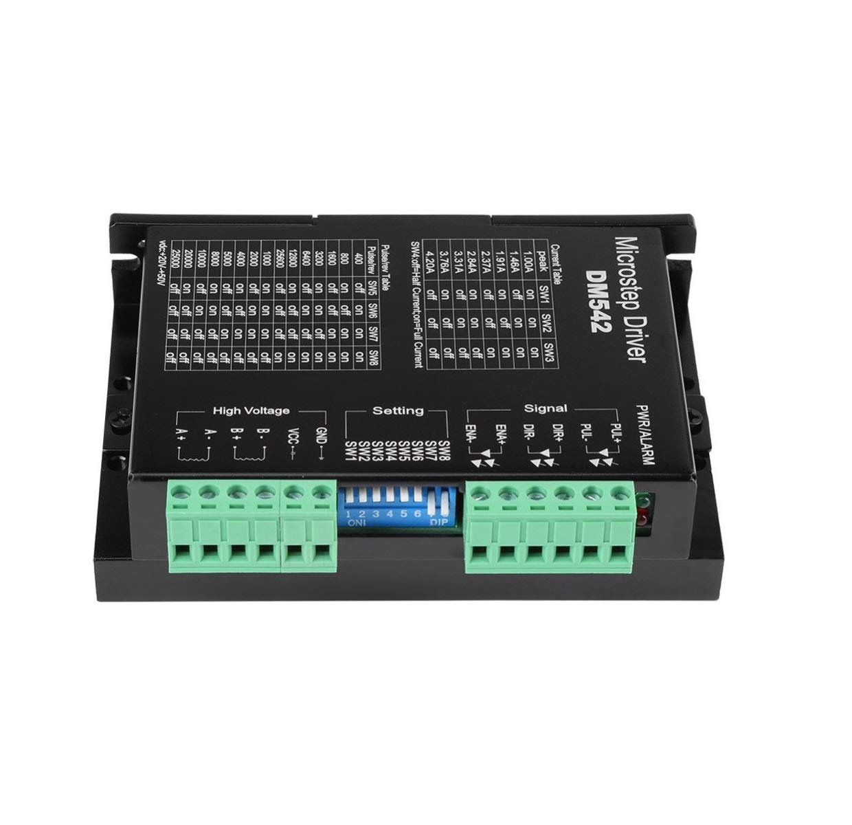 DM542 Digital Stepper Motor Driver with micro stepping 20 to 50V 4.2A (B07ZF5TN3N) Amazon Price History, Amazon Price Tracker