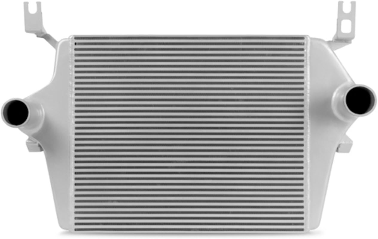 Mishimoto MMINT-F2D-03KSL Performance Intercooler Kit Compatible With Ford 6.0 Powerstroke 2003-2007 Silver