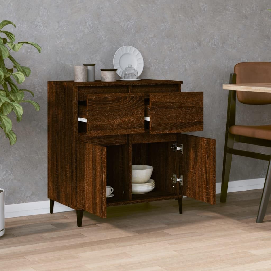 Mobile TV In Legno Multistrato Bianco Lucido – Dimensioni 158,5x36x45 Cm, Con 2 Scomparti E 4 Ante, Per Soggiorno Moderno