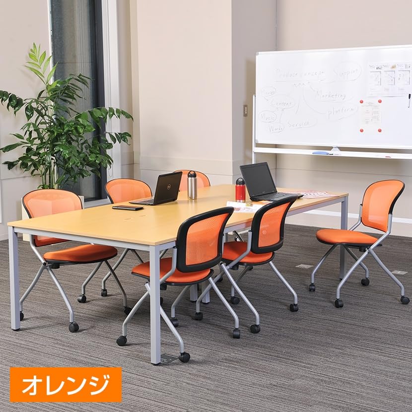 Amazon.co.jp: オフィスコム 法人様向け メッシュネスティング 肘無 2