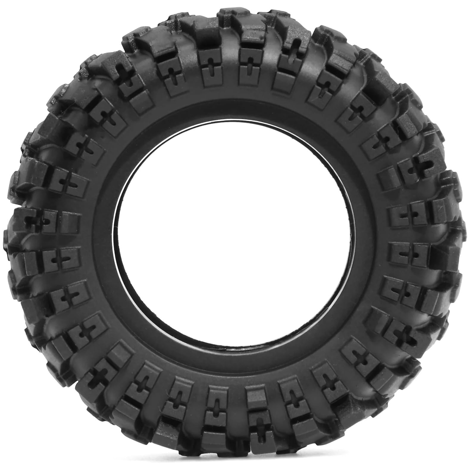 para TRX4 para Axial para SCX10 para Redcat Gen8 1:10 4 Uds 87mm 1,9 "Goma Todo Neumáticos Ruedas Todoterreno RC Piezas Coche para Rock Crawler Piezas Repuesto RC
