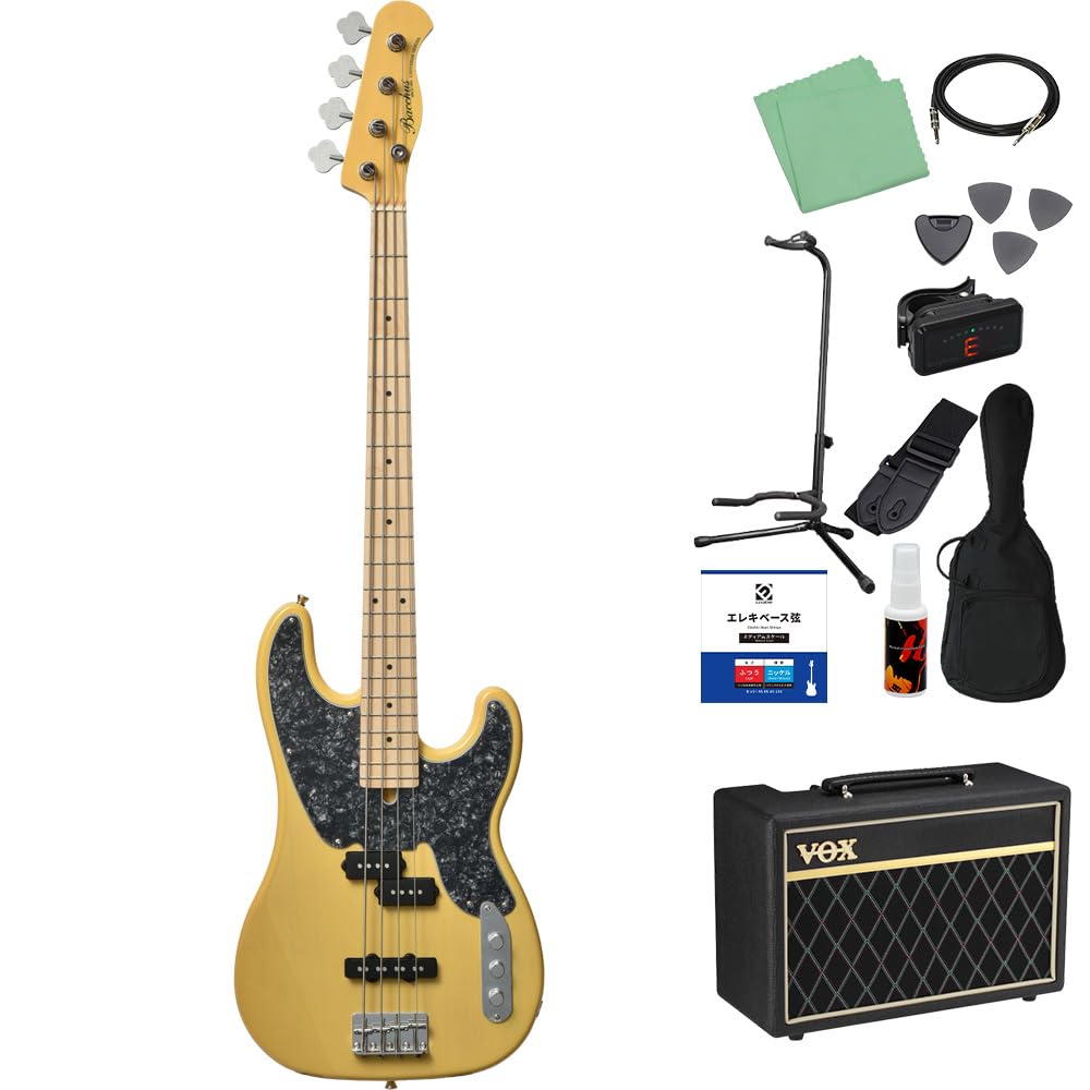 Amazon | Bacchus BTB-PJ/M/MH BBD ベース 初心者12点セット