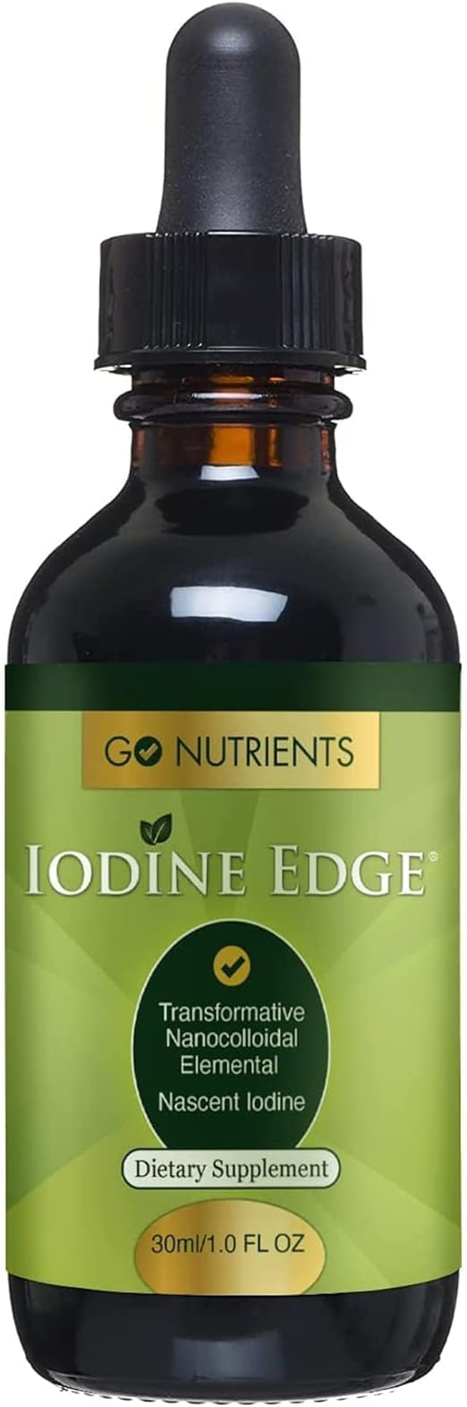 Go Nutrients Iodine Edge Organic Nascent Iodine