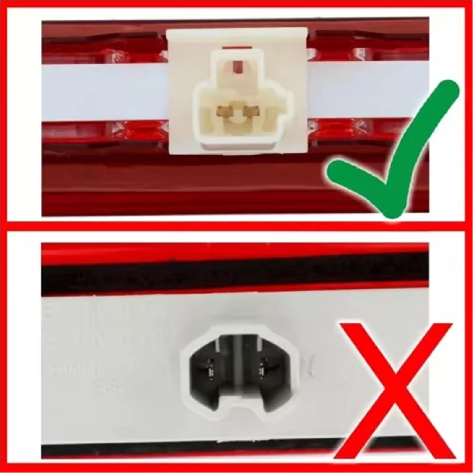 Tercera Luz De Freno Compatible Con Toyota Para Yaris 2012 2013 2014 2015 2016 2017 2018 2019 2020 Tercera Lámpara Freno Señal Montaje Para Alto Nivel
