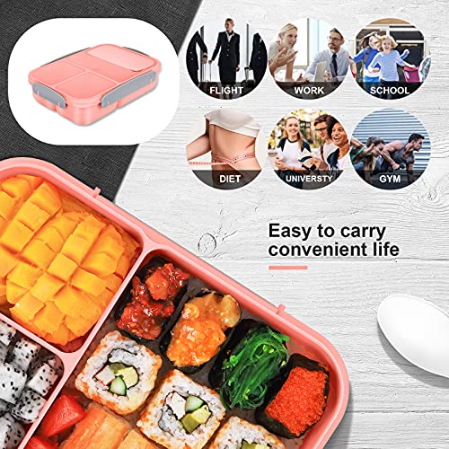 Setoragely Bento Box Adult Lunch Box,Lunch Box Kids,Lunch Containers For Adults/Kids/Toddler,1800Ml-3 Compartment Bento Lunch Box,Microwave & Dishwasher & Freezer Safe thumb #4