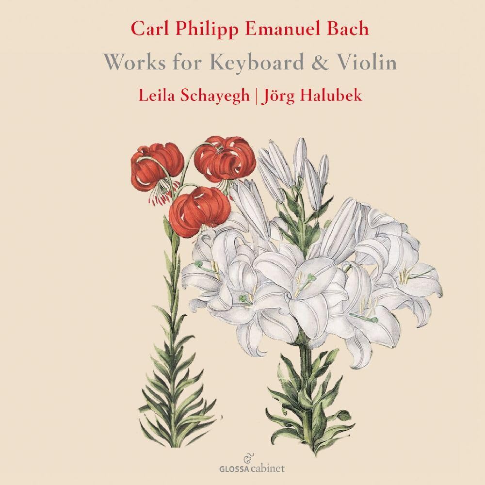 C.P.E Bach: Works for Keyboard and Violin