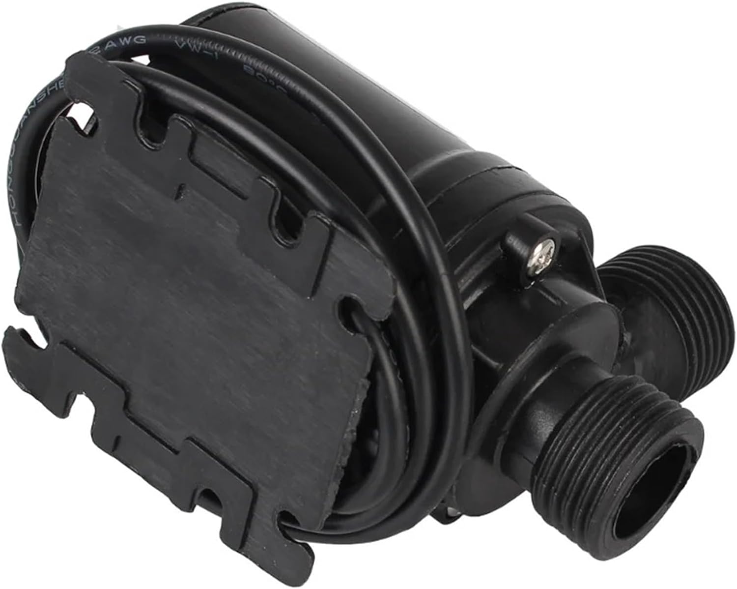 Super Quiet DC 12V 24V Flow 800L/H Portable Brushless Motor Submersible Pump Maximum Height 5M Cooling System Fountain Heater (Size : 24V wiring)