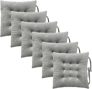Civkor Soft Chair Pads Seat Cushions Cover with Ties for Dining Chairs, Office Chairs, Sofa Patio Furniture Carpeted Floor...