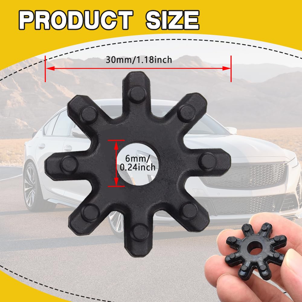 deemars 2 pezzi di ricambio per frizione sterzo flessibile, per autoveicoli, compatibile con Sonata Elantra per Santa Fe Azera, sostituisce 56330-4Z000 563152K000FFF